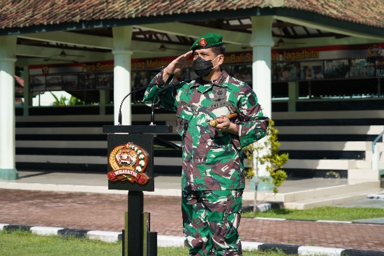 120 Personel Korem Wira Satya Naik Pangkat, Tingkatkan Kualitas Diri Melalui Kinerja