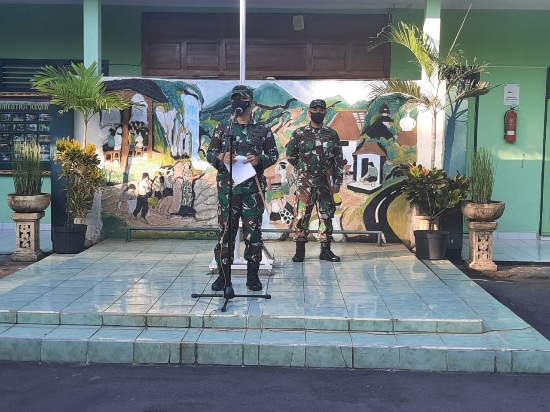 Dandim Pimpin Serah Terima Jabatan Perwira Di Lingkungan Kodim Tabanan