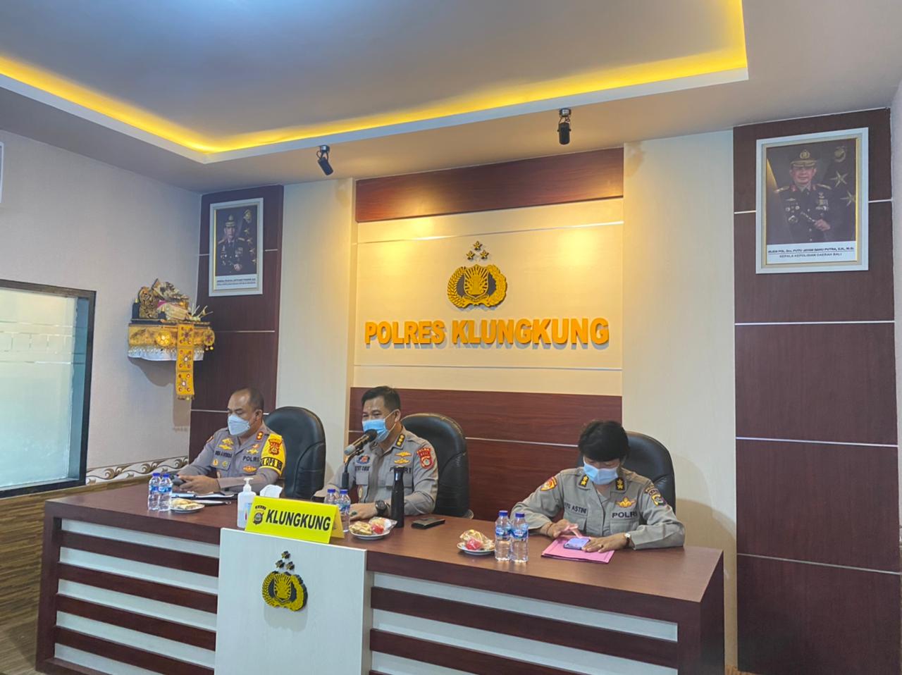 Tim Supervisi dan Monev Biro Rena Polda Bali Datangi Polres Klungkung