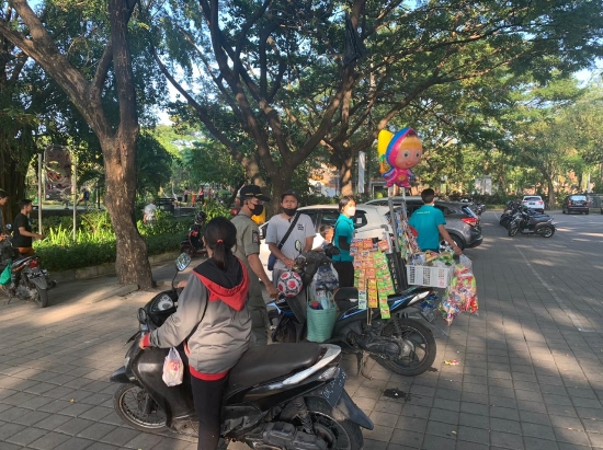 Cegah Covid 19, Tim Yustisi Denpasar Lakukan Operasi Prokes