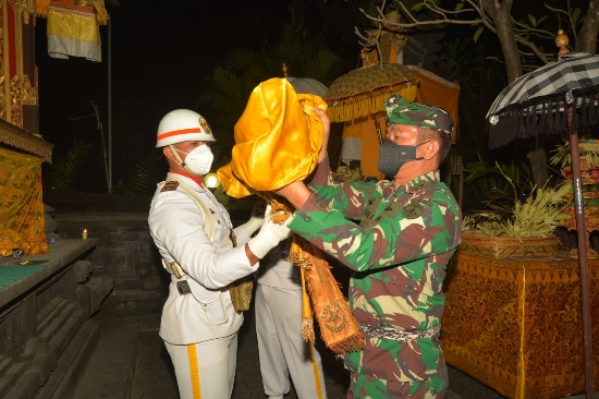 Puncak Peringatan HUT ke-64 Kodam IX/Udayana di Gelar Sederhana dan Secara Virtual