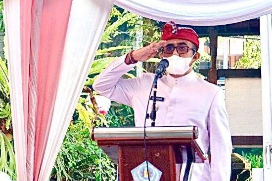 Jaya Negara Pimpin Apel Hari Kelahiran Pancasila Tahun 2021, Pancasila Dalam Tindakan Bersatu Untuk Indonesia Tangguh