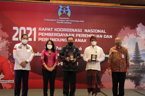 Wagub Cok Ace Dukung Penguatan Perlindungan Anak dan Perempuan di Masa Pandemi