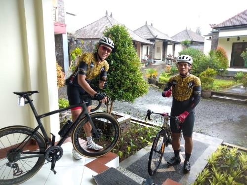 Kapolres Tabanan Pimpin Pengamanan Jelajah Bali Bike