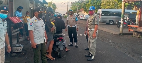 Polres Klungkung Gelar KRYD Pencegahan Covid-19