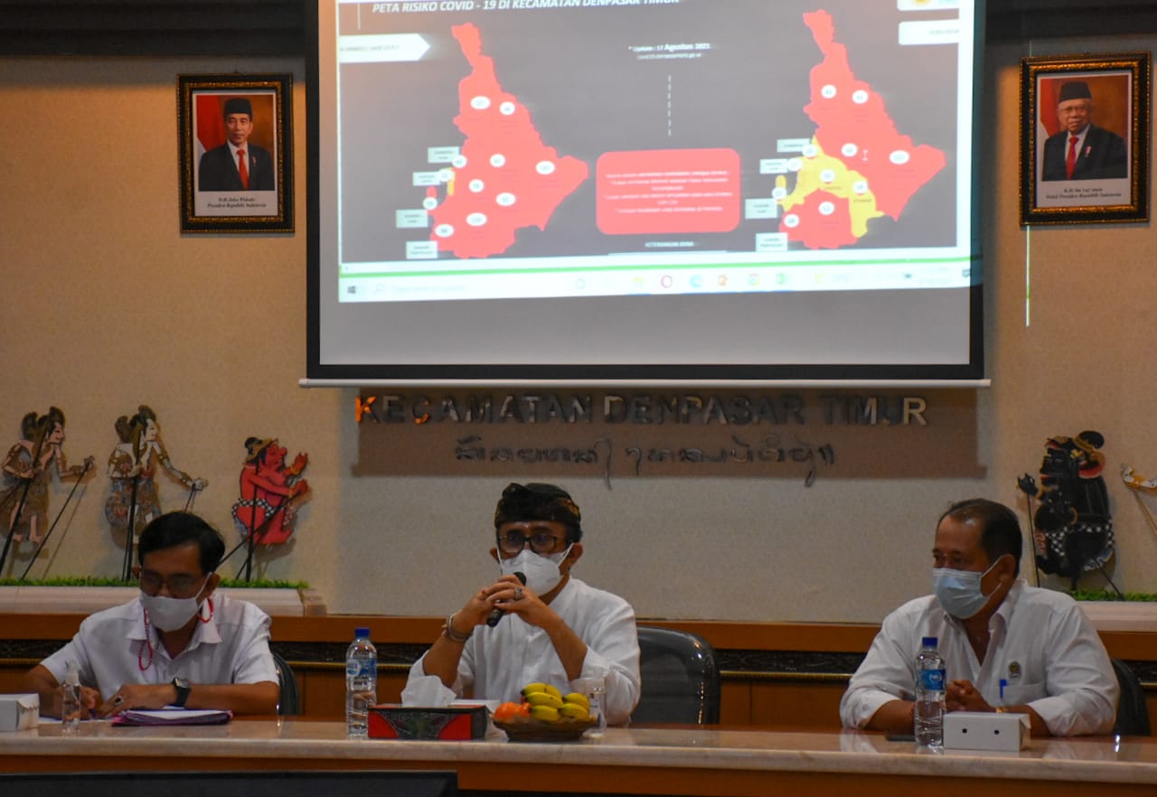 Optimalisasi Tracing, Jaya Negara Gugah Semangat Satgas Covid-19 Desa/Lurah di Kecamatan Dentim