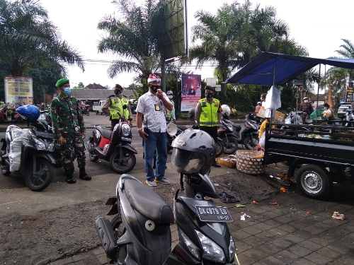 Polsek Payangan Ajak Masyarakat Jangan Kendor Protokol Kesehatan