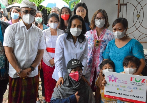Wali kota Jaya Negara Ucapkan Terimakasih Atas Bantuan Menteri PPPA Bintang Darmawati Puspayoga kepada Anak di Kota Denpasar