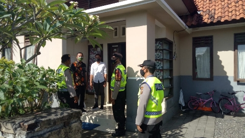 Kanit Binmas Disiplinkan Prokes pada Kegiatan Atma Wedana