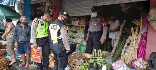 Disiplin Prokes, Polsek Ubud Gencarkan Yustisi