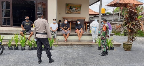 Meminimalisir Penyebaran COVID-19, Bhabinkamtibmas laksanakan Tracing