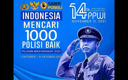 Indonesia Mencari 1000 Polisi Baik yang Tidak Pernah Pungli