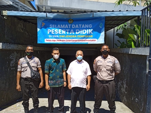 SMA Dwijendra Laksanaan PTM secara Berjenjang