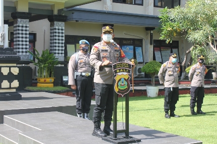 Pastikan Kamtibmas Kondusif, Kapolres Gianyar Berikan Arahan kepada Bhabinkamtibmas