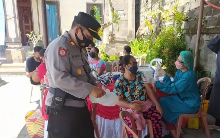 Gerai Vaksin di Buruan, Kring Polri Maksimalkan Pelayanan Vaksinasi