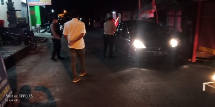 Atensi Kuda Jingkrak, Satuan Samapta Polres Karangasem Gelar Gebug Sindu Light
