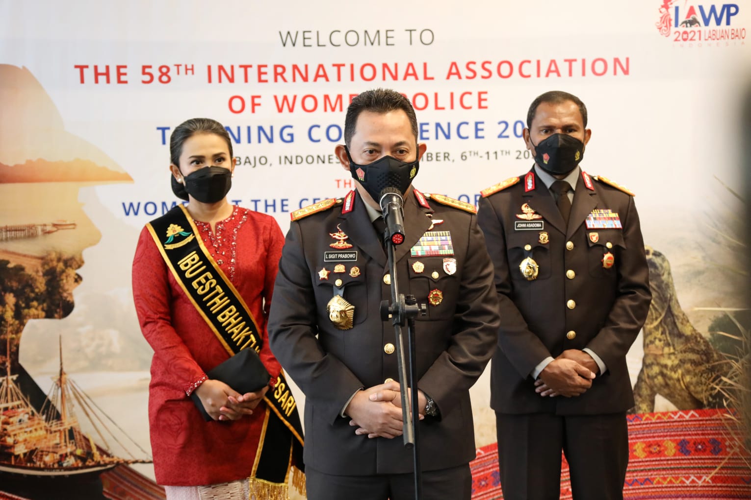 Bicara Gender di IAWP, Kapolri: Polwan di Indonesia sudah jadi Jenderal dan Duduki Posisi Risiko Tinggi