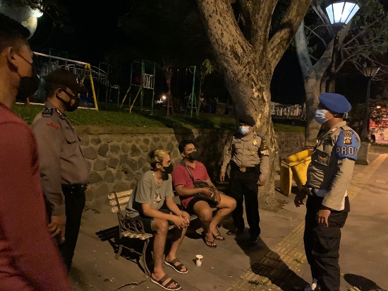 Persempit Ruang Gerak Tindak Kejahatan, Polres Karangasem Tingkatkan Patroli Malam