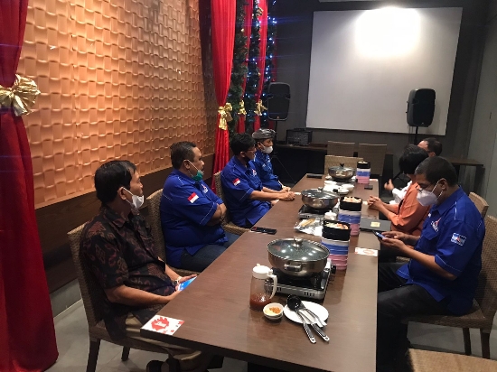 Silaturahmi Polda Bali dengan Demokrat Bali, Ajak Masyarakat Jaga Bersama Keamanan