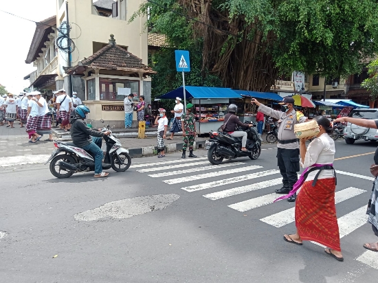 Antisipasi Hari Libur, Polsek Ubud Terjunkan Kring Polri