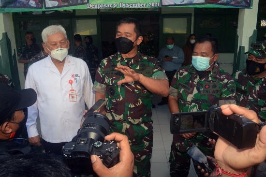 Jelang Hari Juang TNI AD, Kodam IX/Udayana Gelar Donor Darah Serentak