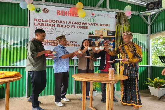Bengkes Cafe Dilaunching, BPOLBF Tekankan Kolaborasi Agrowisata Kopi dan Keberlanjutan Produk