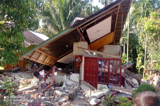 Gempa M6,1 Guncang Sejumlah Wilayah Sumatra Barat