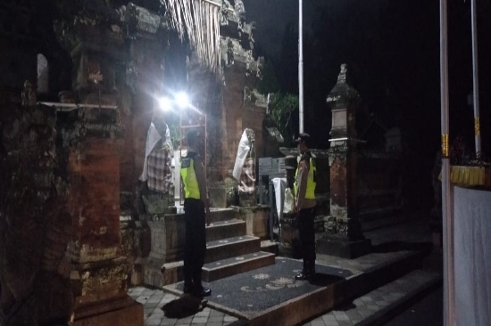 Atensi Kakerda Malam Minggu Polsek Blahbatuh Giatkan KRYD