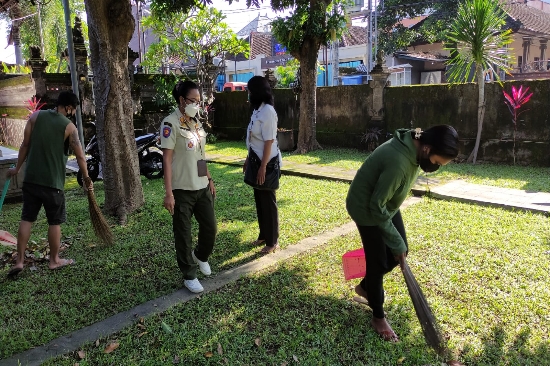 PPKM Denpasar Turun ke Level 2, Tim Yustisi Denpasar tetap Lakukan Penertiban