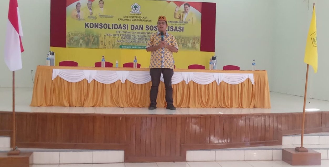 Ketua DPD Golkar NTT Sebut, Adrianus Agal Siap Bertarung di Pileg 2024 Dapil NTT 1