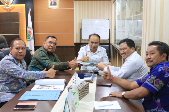 Bupati Tamba Lakukan Koordinasi Progam Jembrana, Wamendes Apresiasi Tatakelola Satu Data