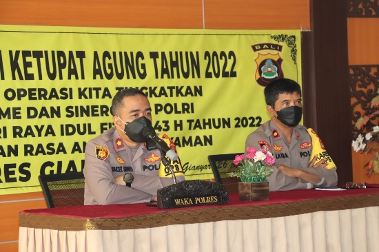 Kapolda Bali Cek Kesiapan Pos Pelayanan di Wilayah Gianyar