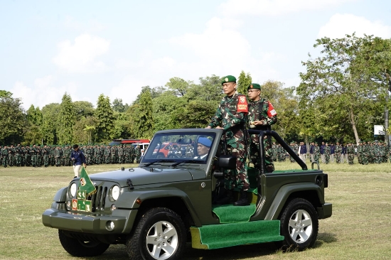 Pangdam IX/Udayana Pimpin Apel Gelar Pasukan, Bali Siap Jadi Tuan Rumah GPDRR