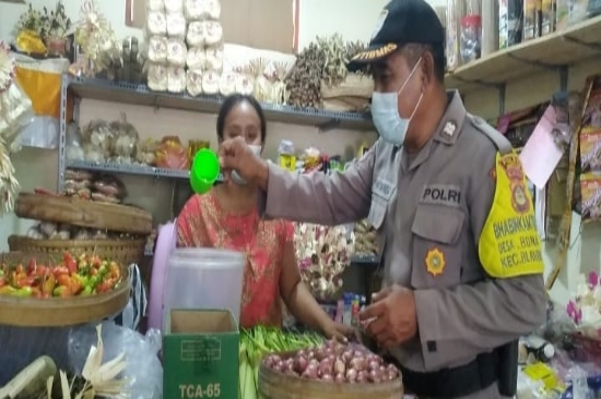 Awasi Ketersediaan Migor, Polsek Blahbatuh Optimalisasi Peran Bhabinkamtibmas