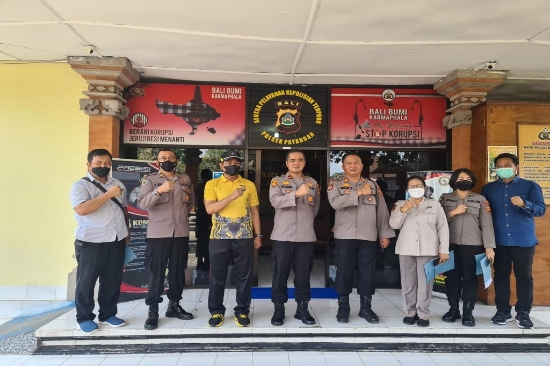 Polres Gianyar Gelar Lomba Kebersihan Jelang Hari Bhayangkara ke-76