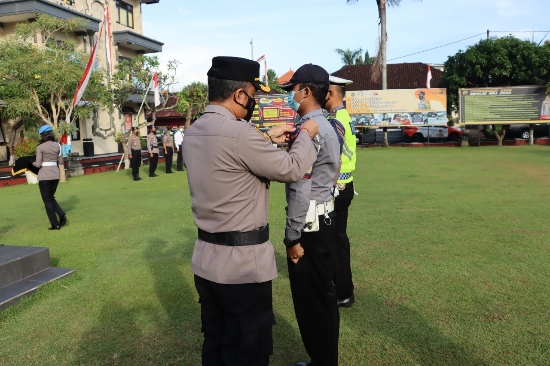 Operasi Patuh Agung 2022, Polres Gianyar Terjunkan Ratusan Personel