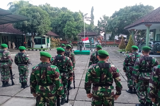 Implementasi Jiwa Nasionalisme, Kodim 1616/Gianyar Gelar Upacara Bendera