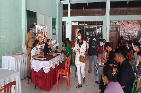 BIN Bali terus Kejar Percepatan Target Vaksinasi Booster di Wilayah Kabupaten Badung