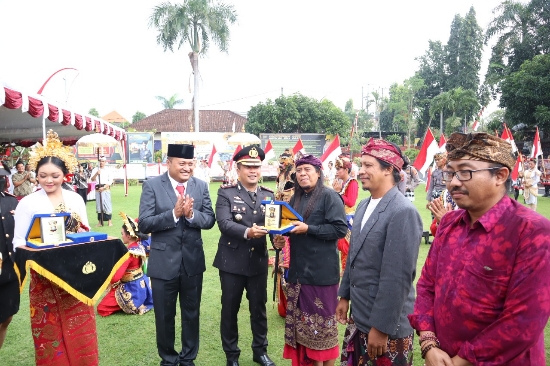 Polres Gianyar Gelar Syukuran Hari Bhayangkara ke-76