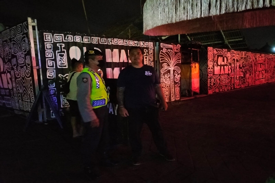 Jaga Kondusifitas Wilayah Hukum, Unit Samapta Polsek Kuta Utara Tingkatkan Patroli