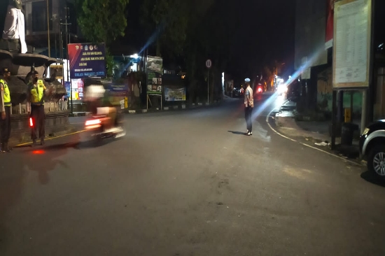 Songsong G-20, Polsek Blahbatuh Giatkan KRYD Perkuat Kamtibmas