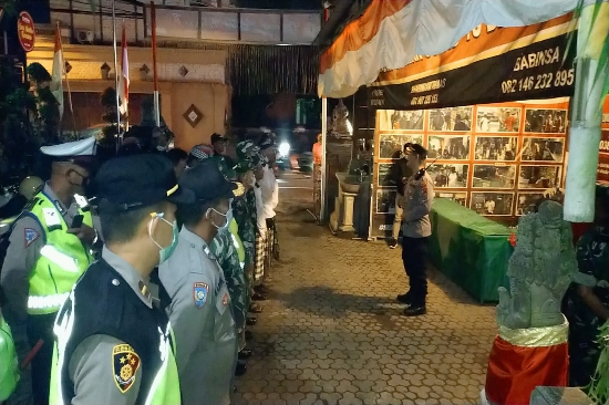 Jaga Kamtibmas Kondusif Jelang Pelaksanaan G20, Polsek Ubud Gelar KRYD Bersekala Besar