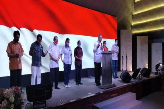 Persekutuan Gereja-gereja Pentakosta Indonesia Provinsi Bali Gelar Kebaktian dan Silaturahmi dengan Kapolda Bali
