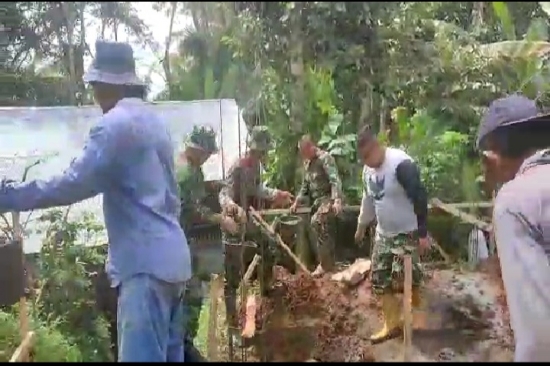 Kejar Target Penyelesaian, Kodim Gianyar Kebut Pembangunan Pompa Hidram