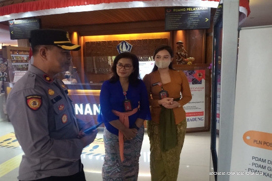 Tingkatkan Pelayanan, Wakapolres Badung Kunjungi MPP