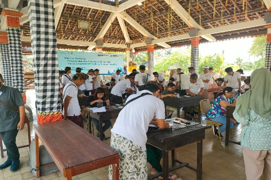 Delegasi 10 Negara Peserta G20 Kunjungi Kerajinan UMKM Desa Celuk Sukawati