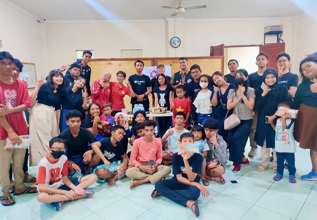 Puncak Peringatan HUT ke-2 Paguyuban Social Project Bali Gelar Kolaborasi Bakti Sosial di Panti Asuhan Rumah Impian