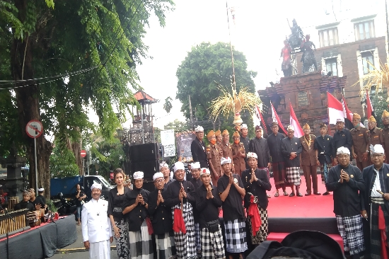 Peringatan Perang Puputan Badung ke 116, Disindir Halus: Wali kota Jaya Negara Siap Fasilitasi Agenda Gelar Budaya Tahunan