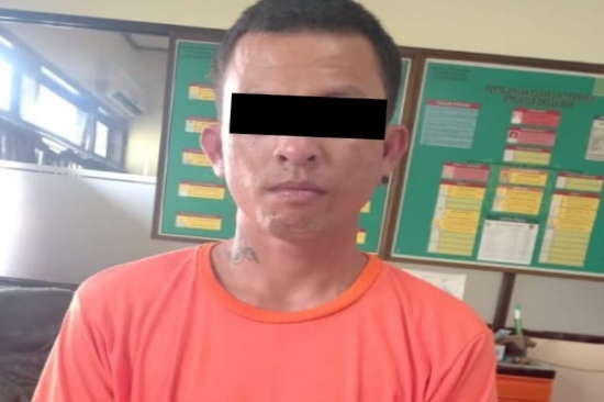 Residivis Gasak Uang Dagangan saat Warung Sepi