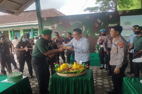 Sambangi Kodim 1617/Jembrana, Forkopimda Kabupaten Jembrana Beri Ucapan Selamat HUT TNI ke-77 Tahun